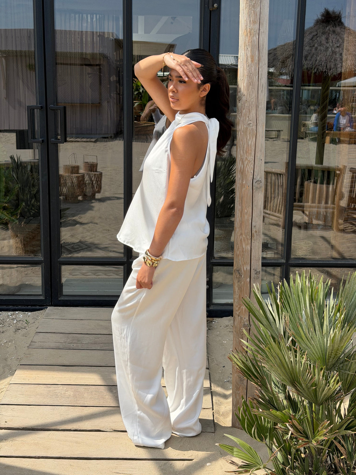 Two-Piece Top & Trousers Set