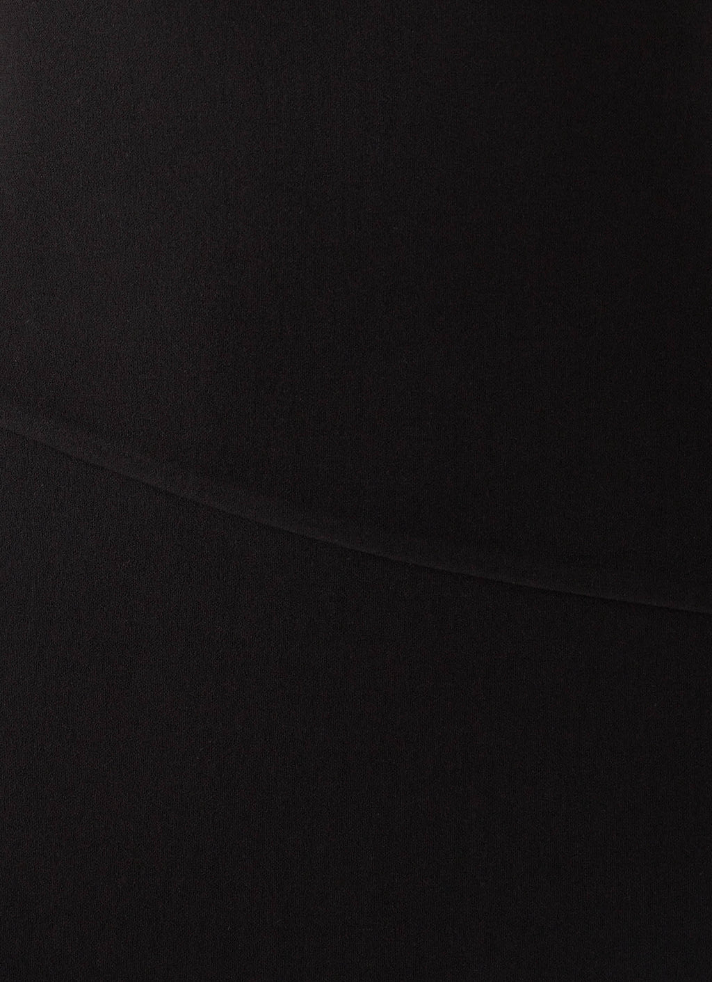 Self-Tie Halter Open-Back Crepe Maxi Dress - Black
