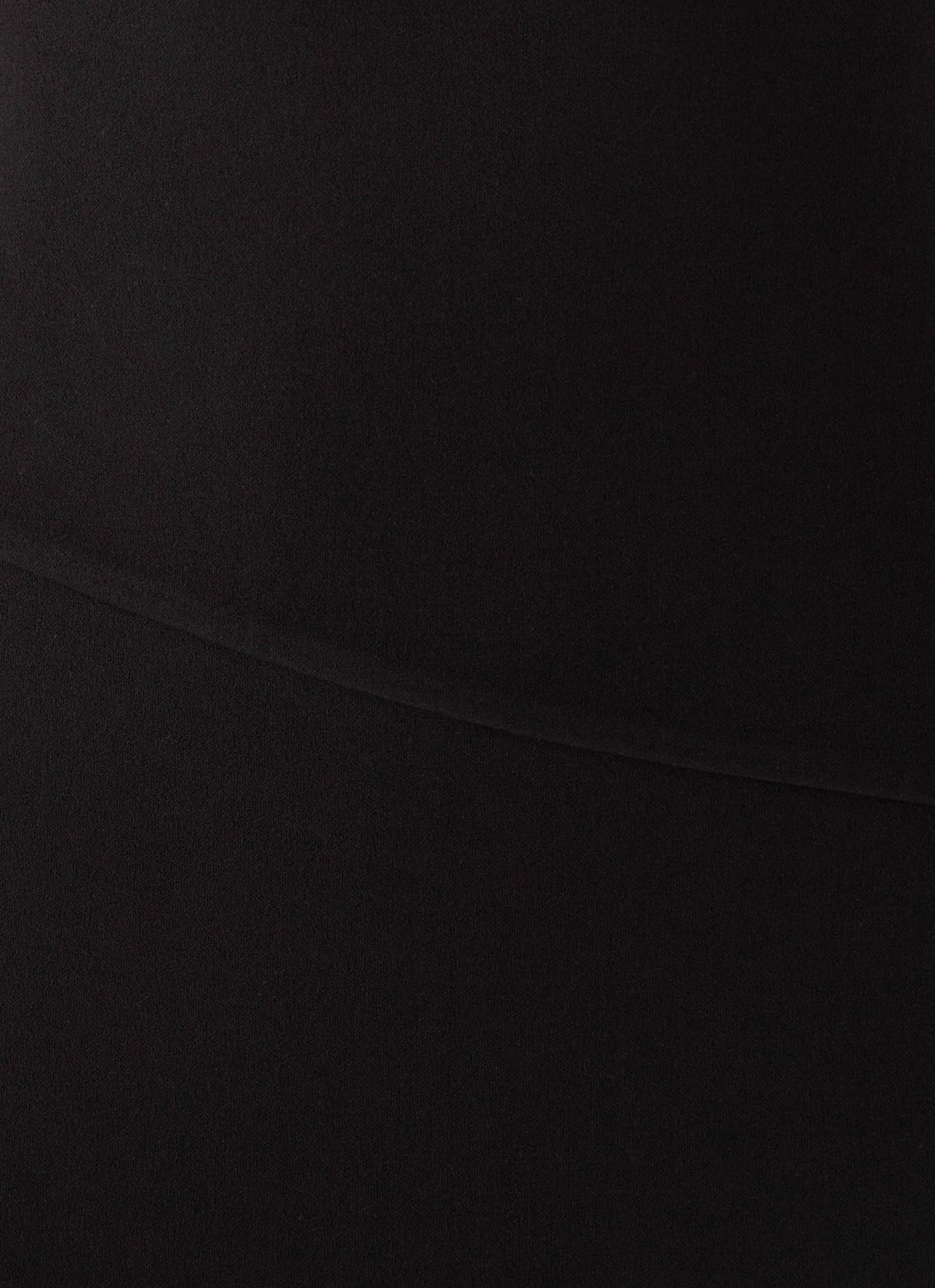 Self-Tie Halter Open-Back Crepe Maxi Dress - Black