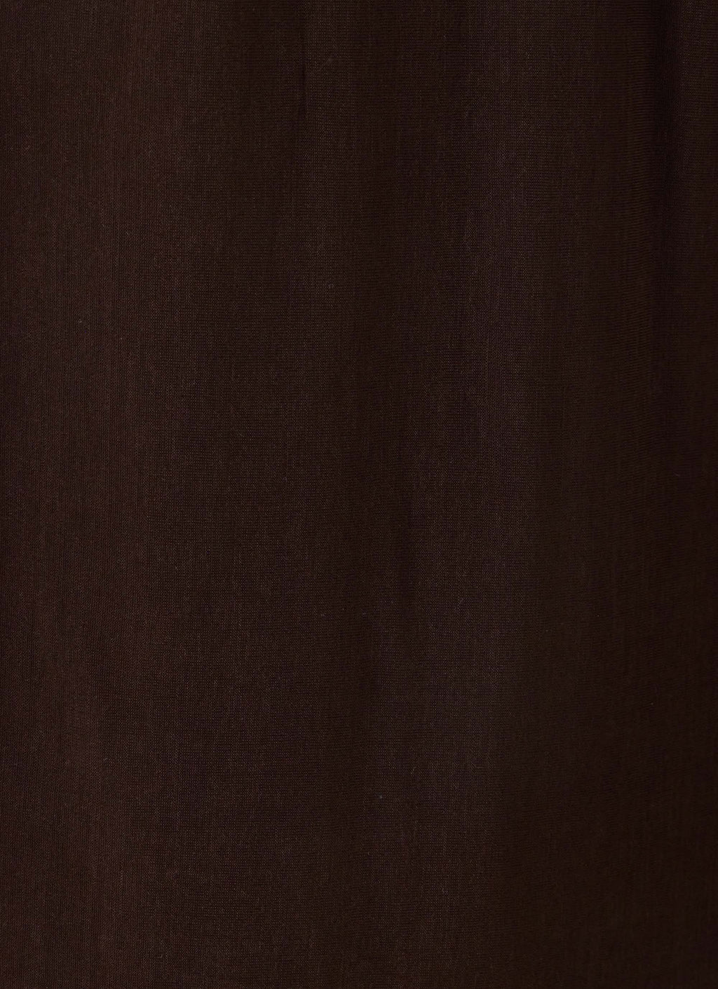 Scarf-Tie Waist Wide-Leg Chiffon Trousers - Chocolate